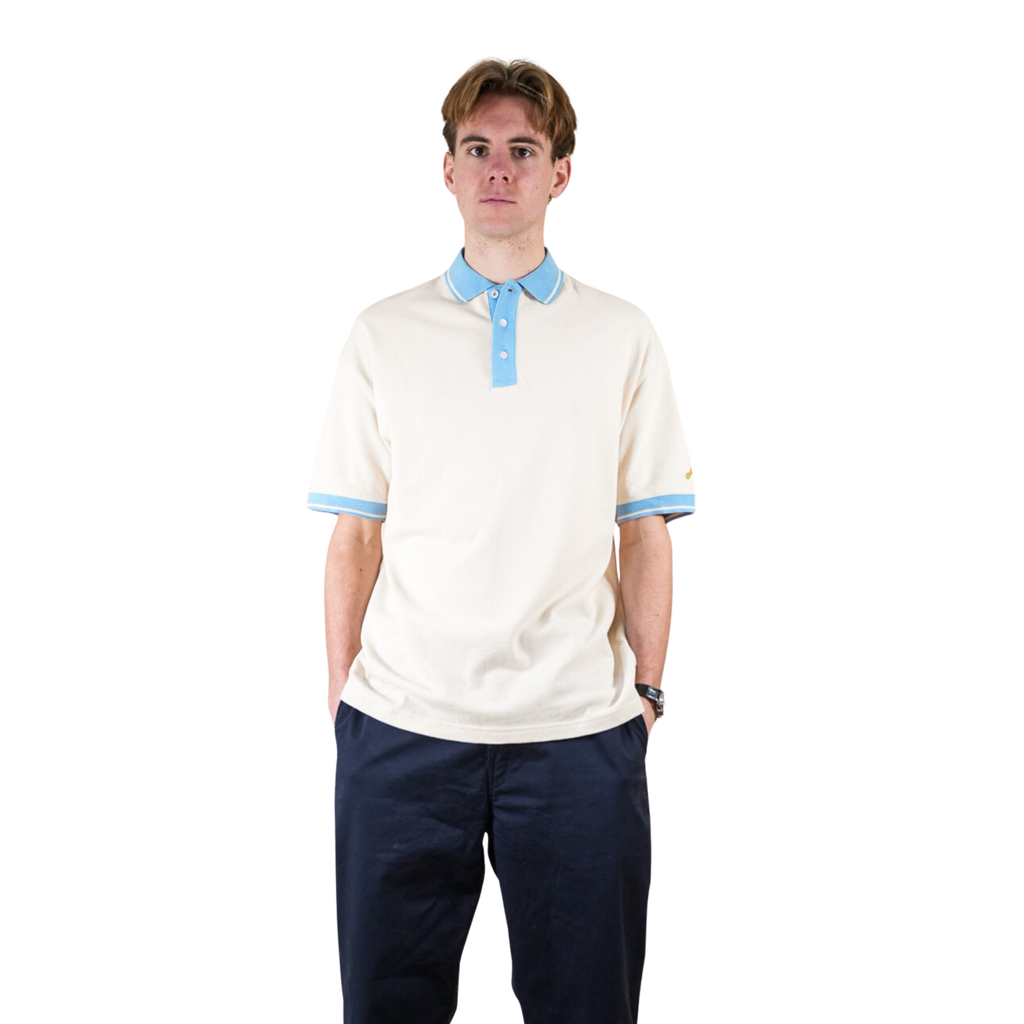 Cloud White Golf Polo