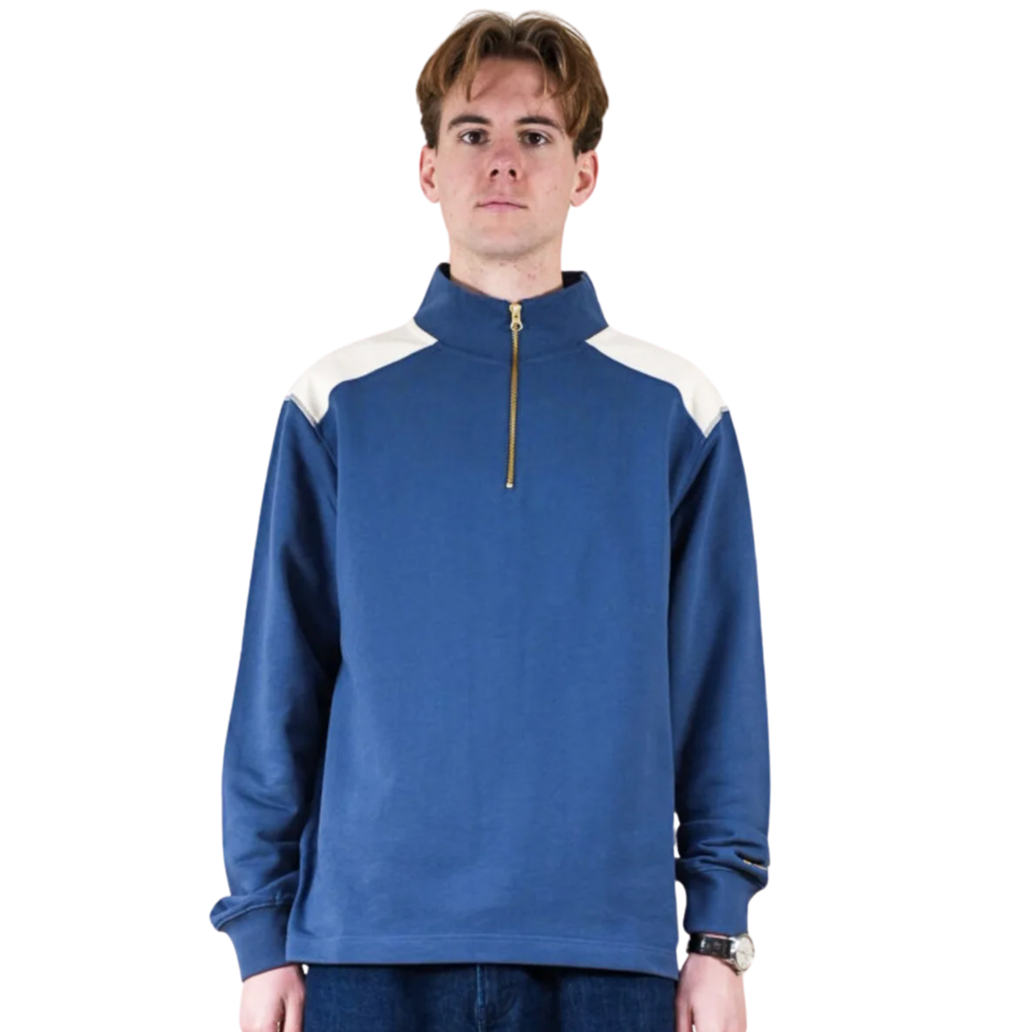 Sea Blue Quarter Zip