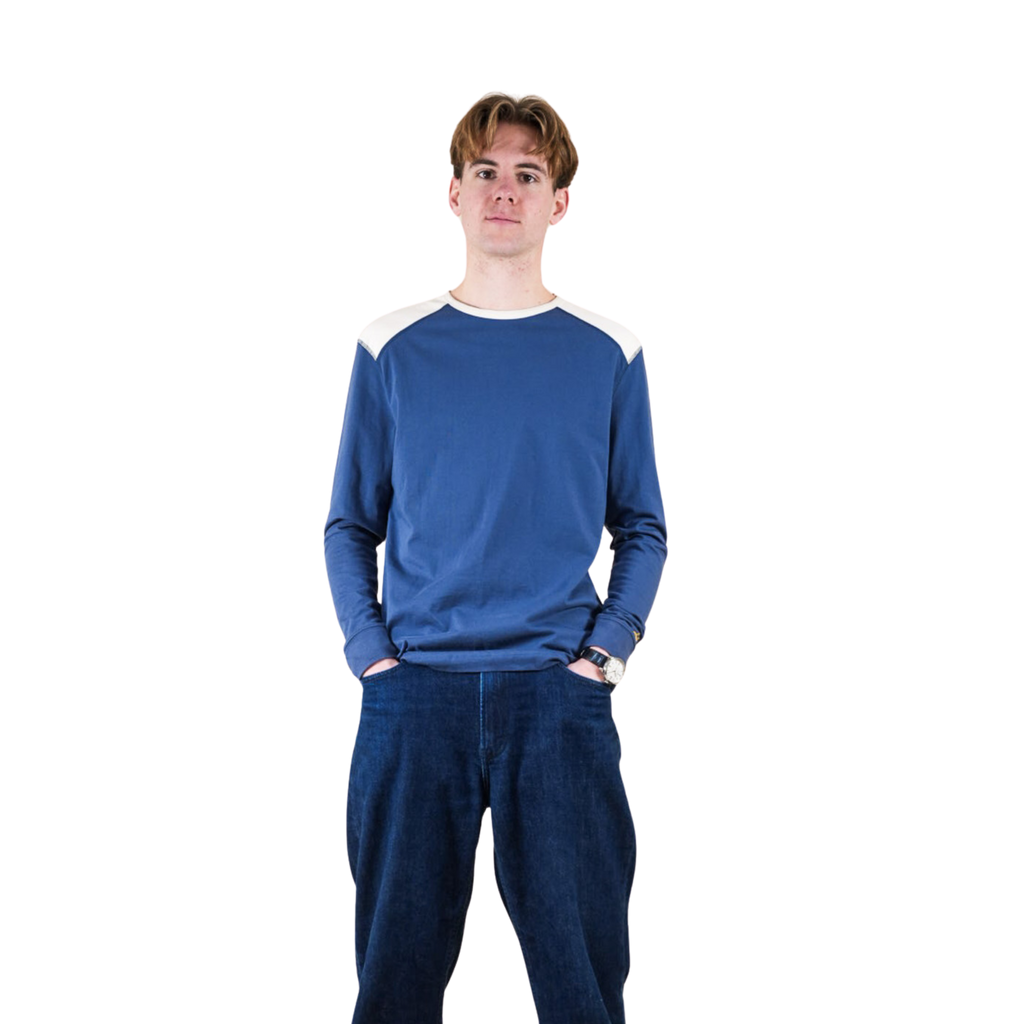 Sea Blue Long Sleeve T-Shirt