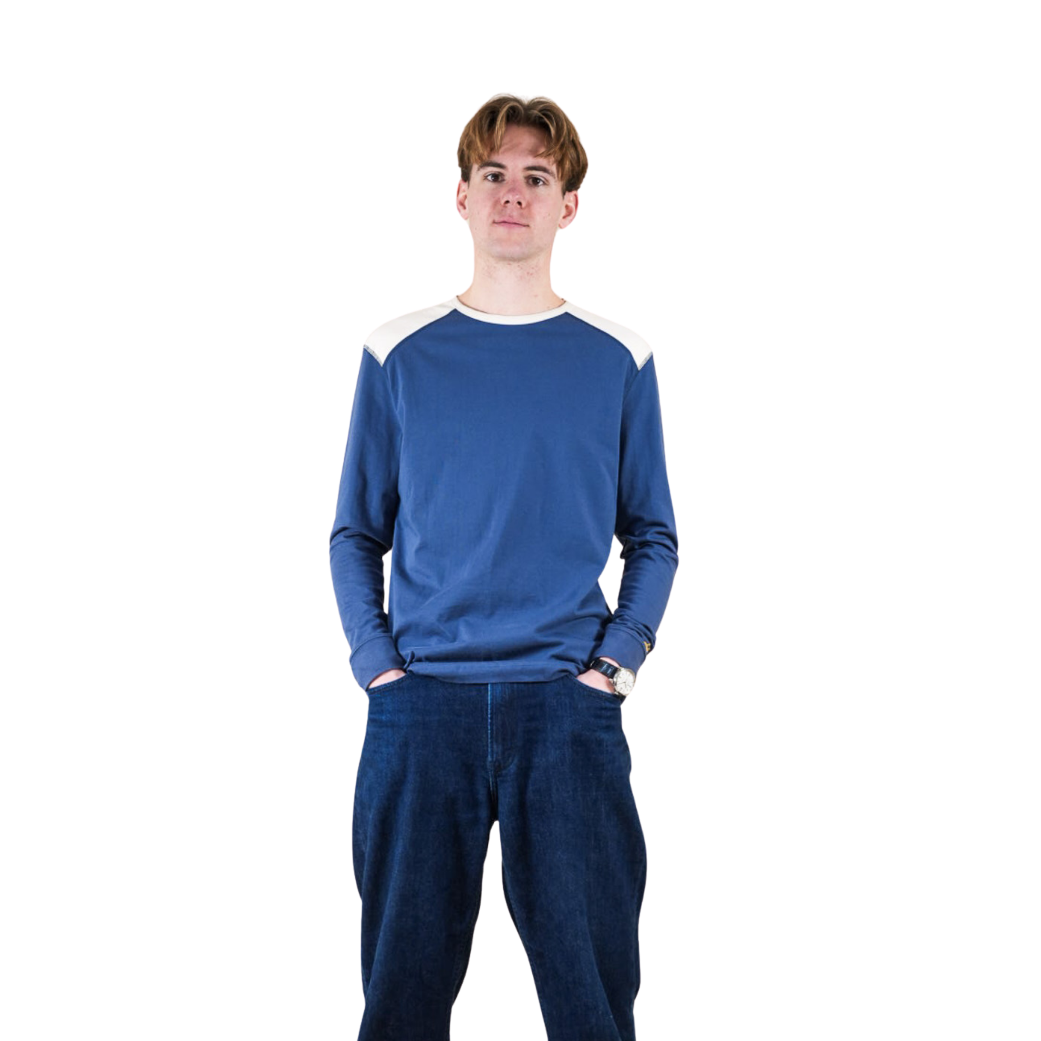 Sea Blue Long Sleeve T-Shirt