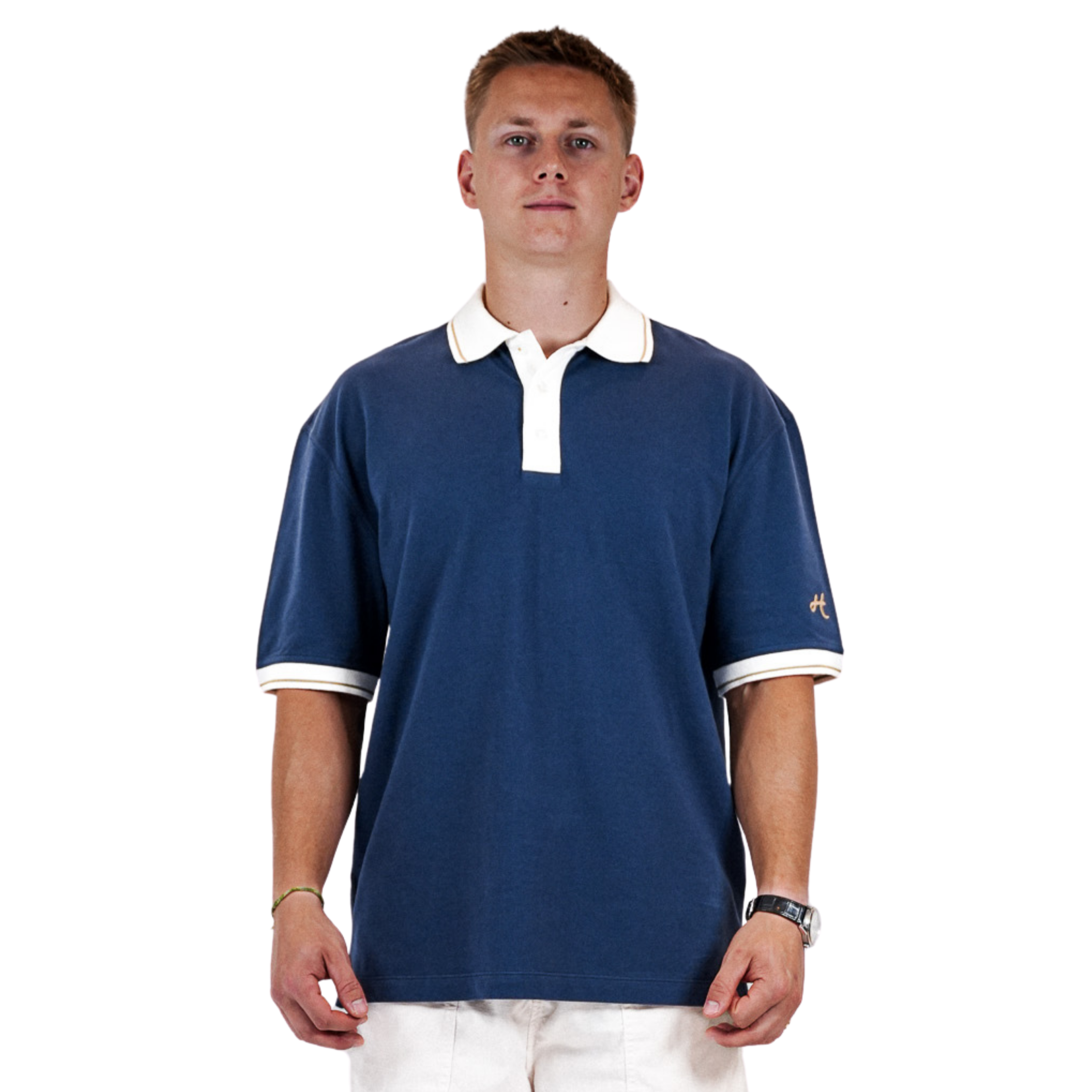 Sea Blue Golf Polo