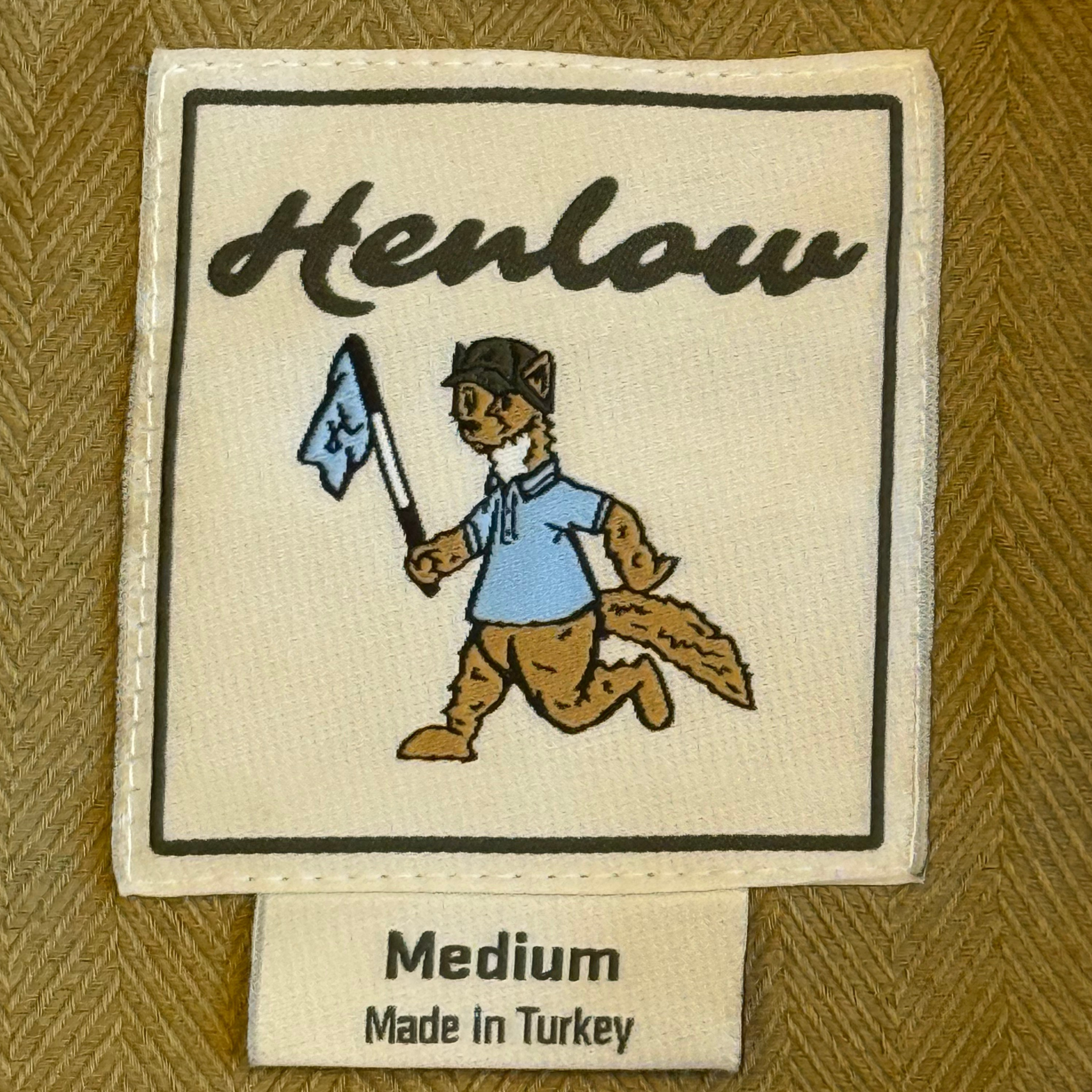 Sea Blue stripe golf Polo