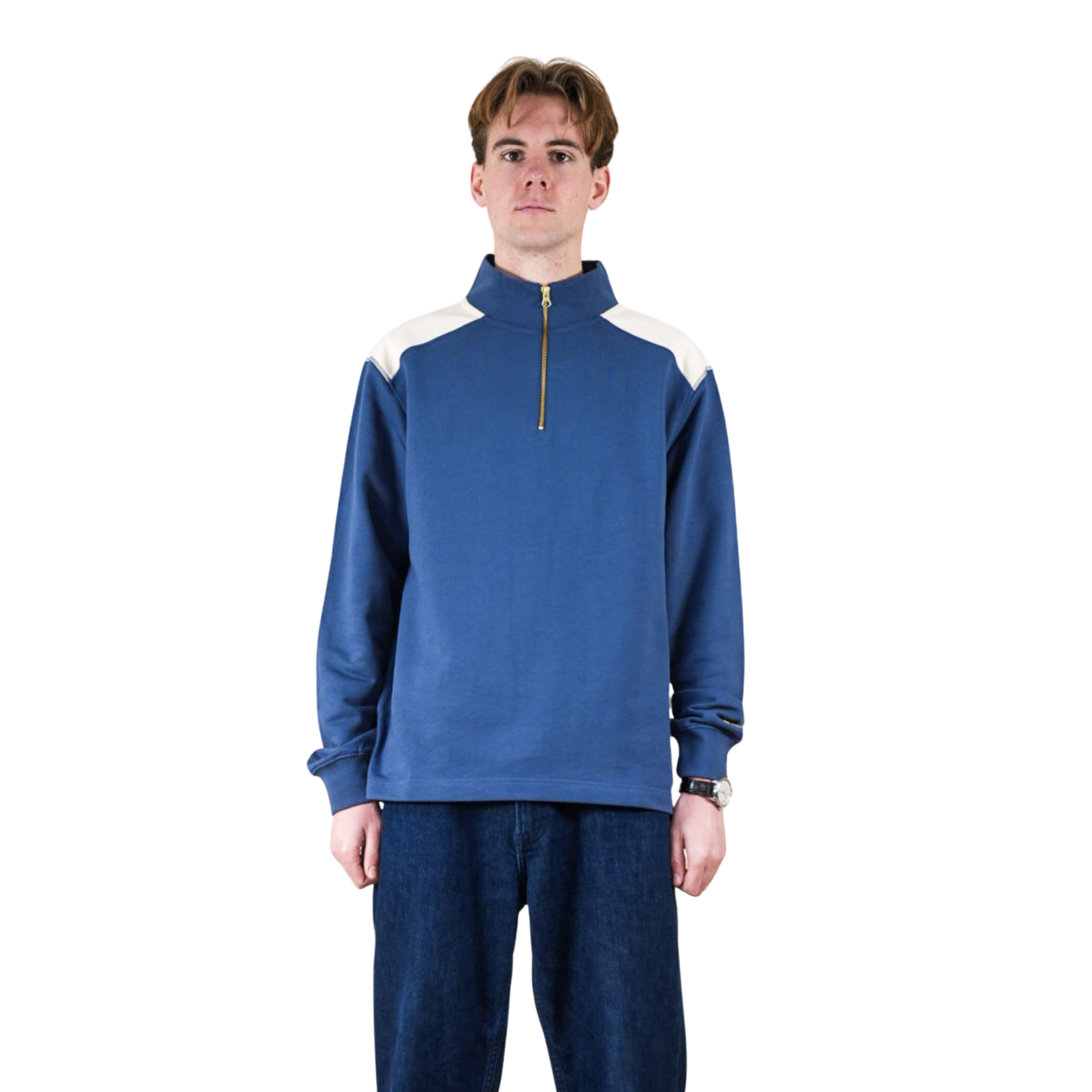 Sea Blue Quarter Zip