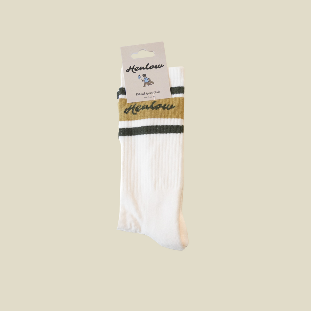 Ribbed Sports Sock