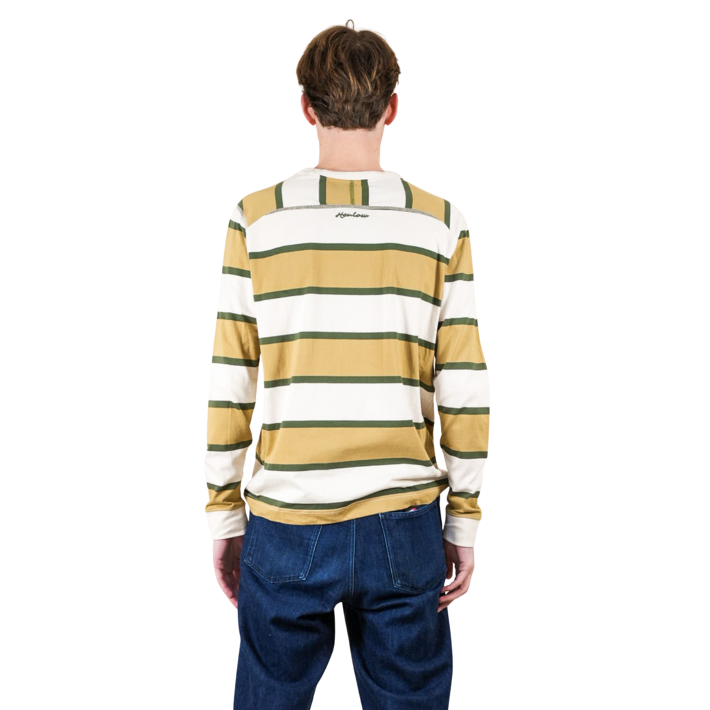 Unisex Barley Stripe Long Sleeve T-Shirt