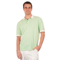 Green Stripe Golf Polo
