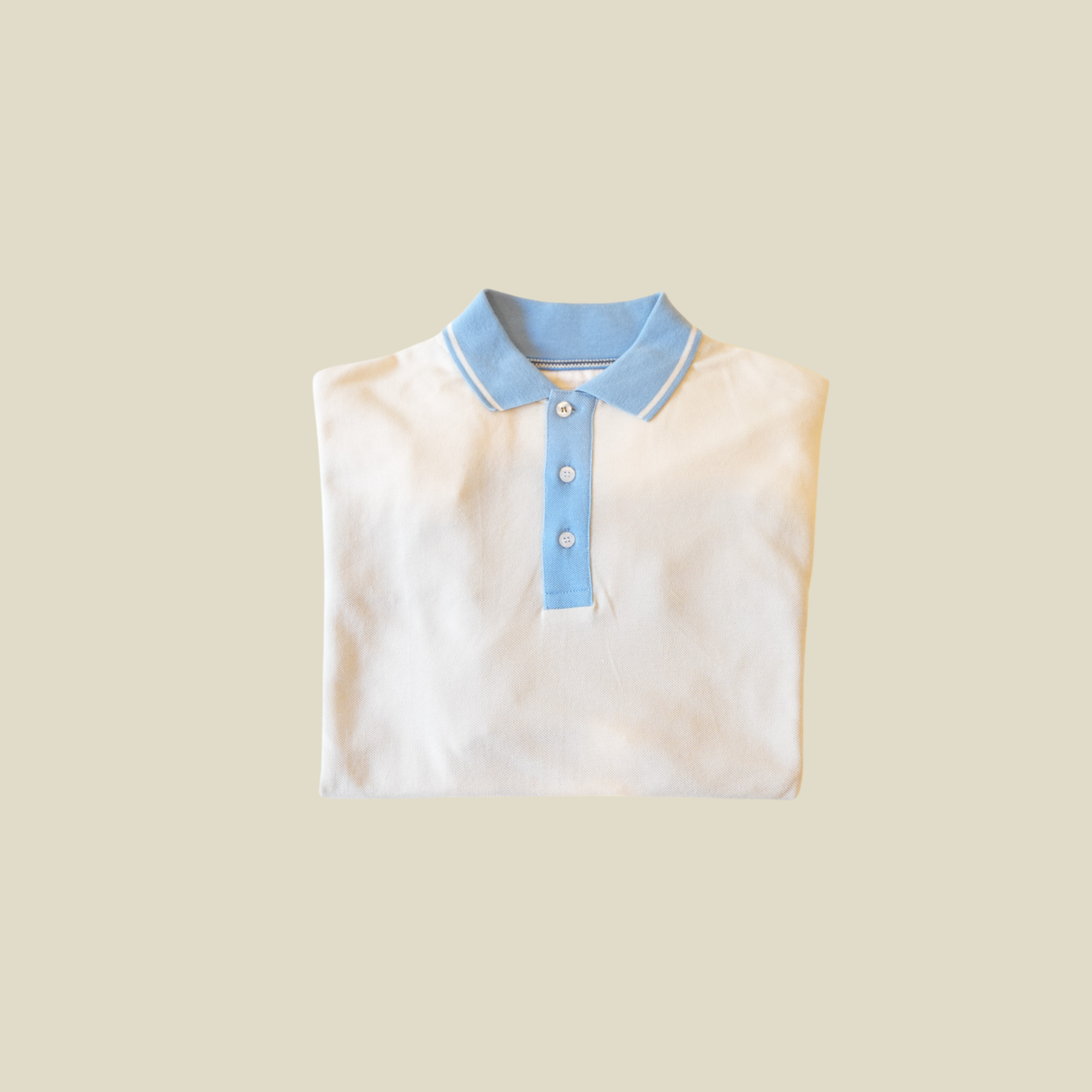 Cloud White Golf Polo