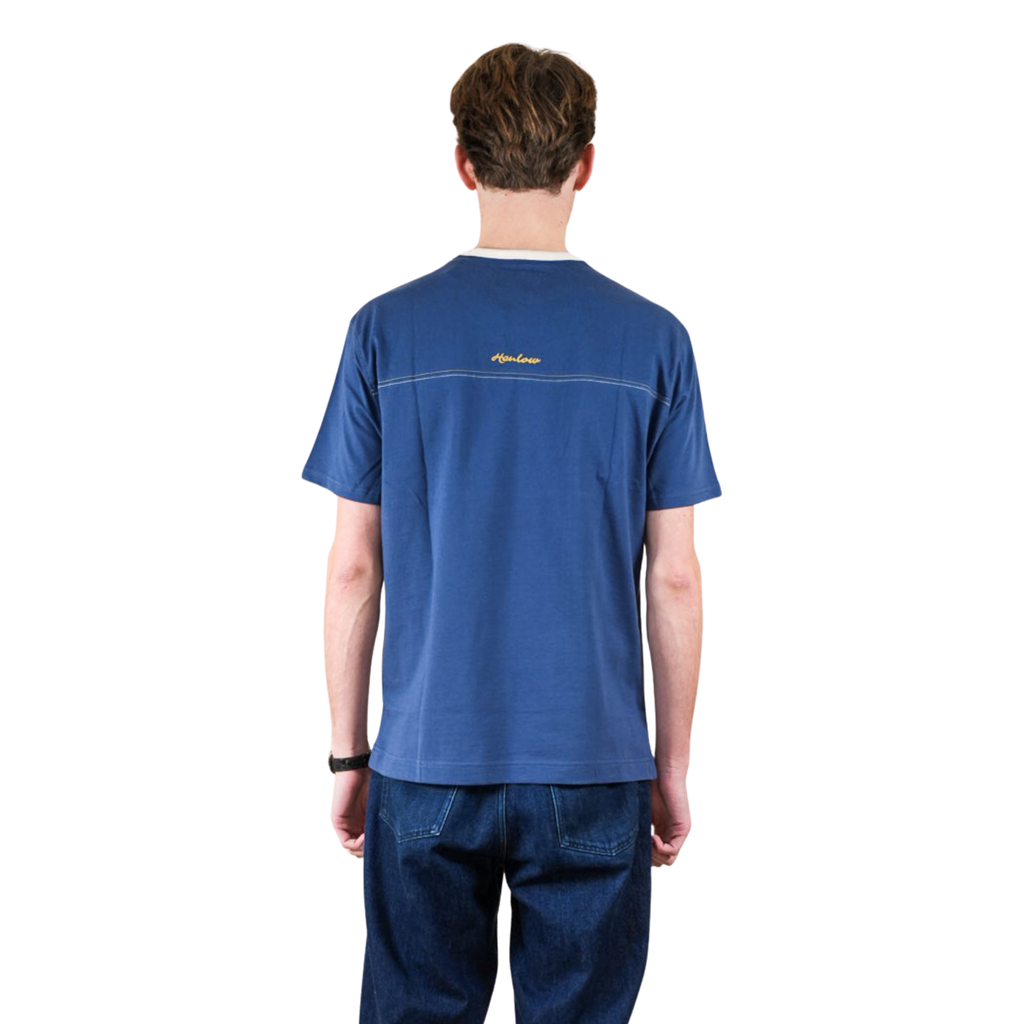 Sea Blue and Sky Stripe T-shirt