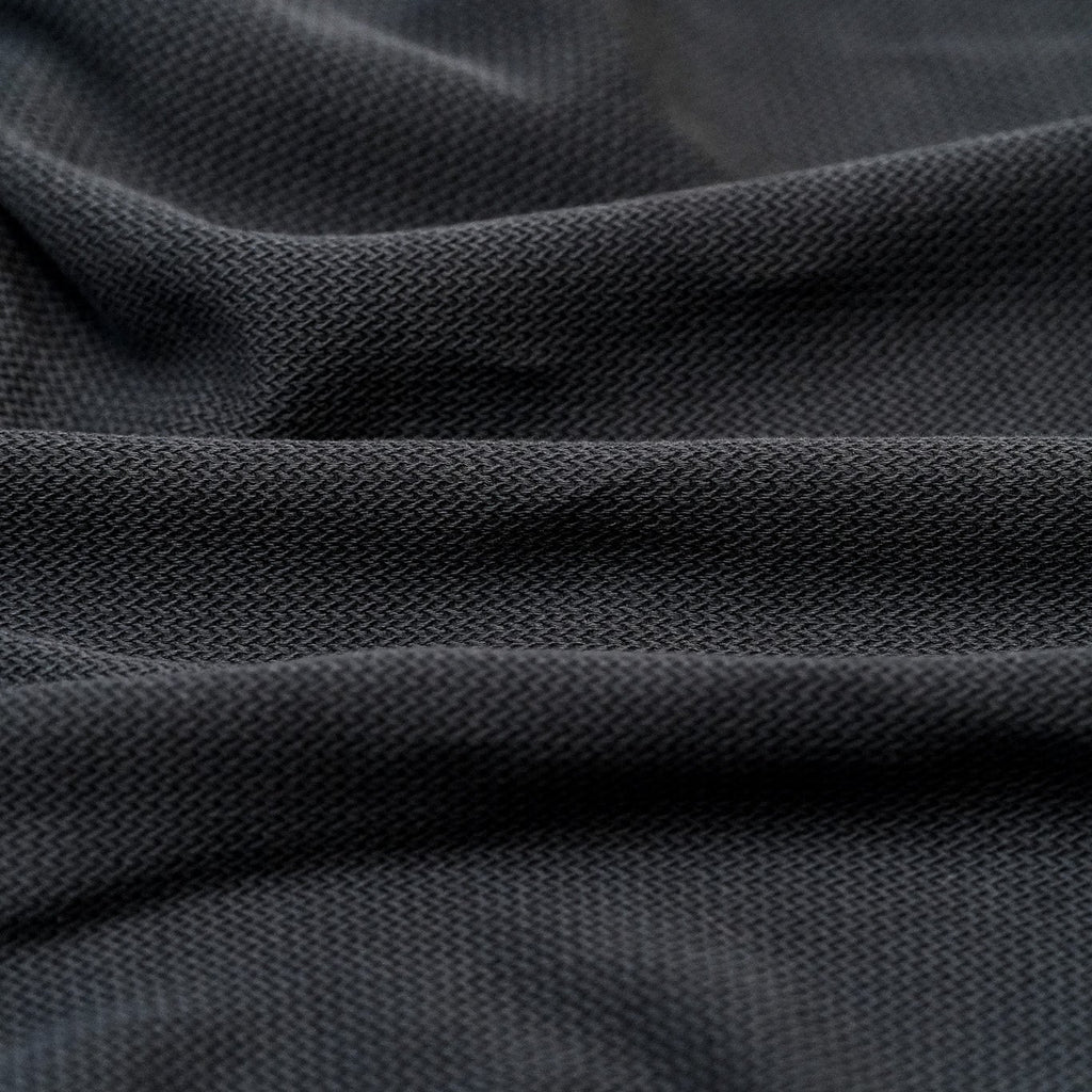 Navy Waffle Knit Quarter Zip