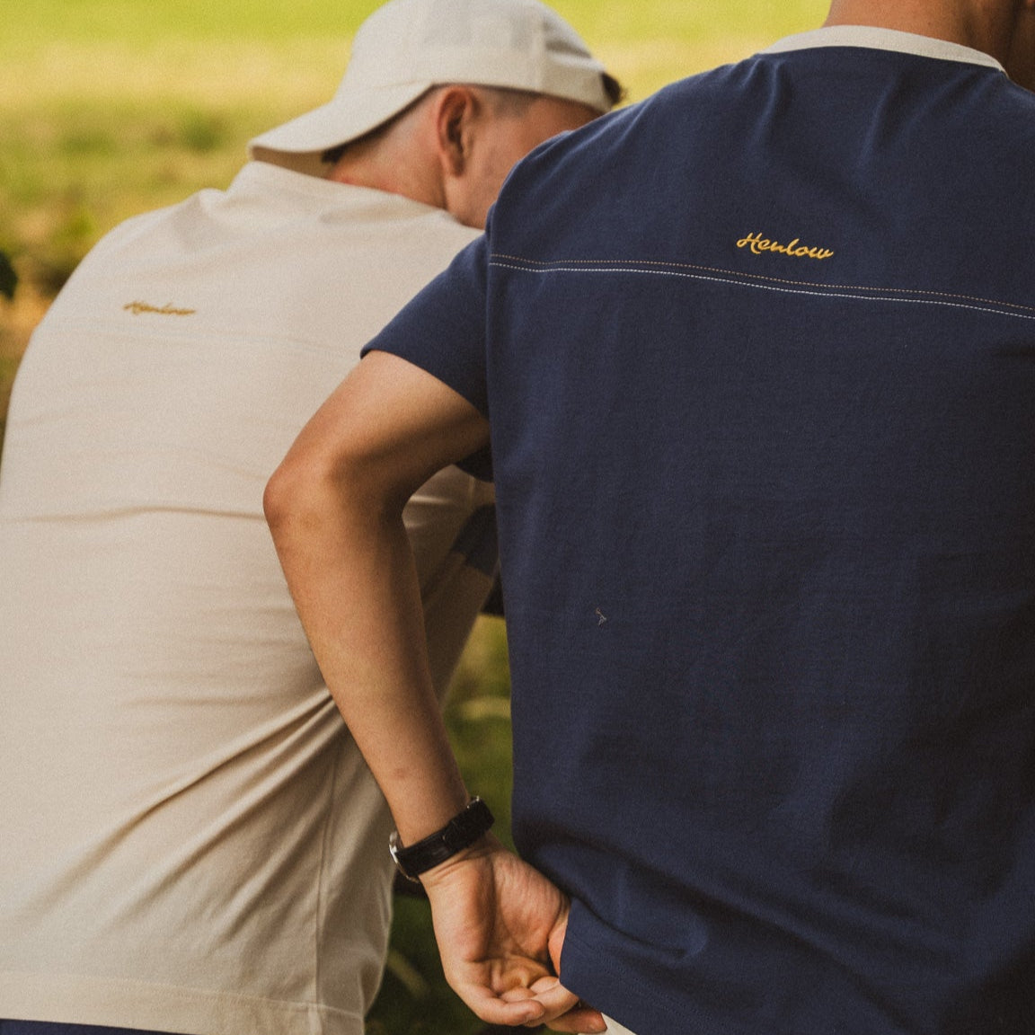 Sea Blue and Sky Stripe T-shirt