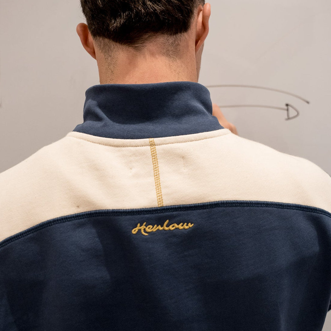 Sea Blue Quarter Zip