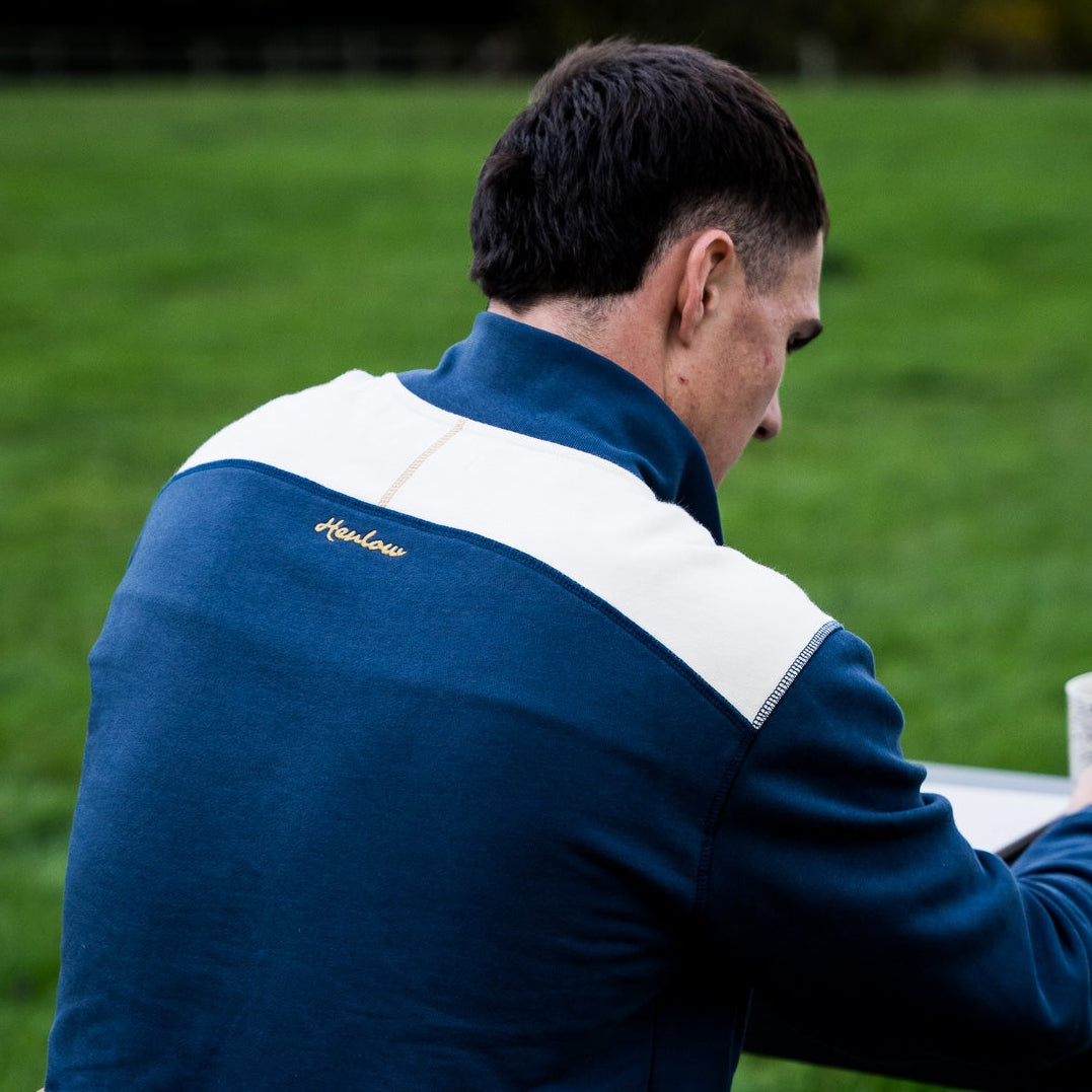 Sea Blue Quarter Zip