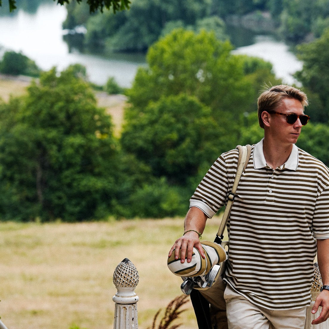 Field Stripe Polo