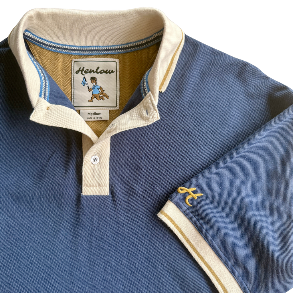 Sea Blue Golf Polo
